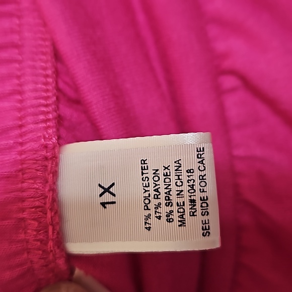 Womens 1X Romper Bathing Suit Cover with pockets - Picture 9 of 10